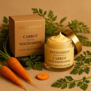 carrot with niacin amide face moisturiser