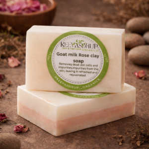 Goatmilk Roseclay soap 100gm